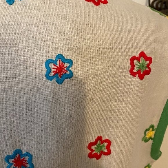 Vintage Berkshire B-Tween Embroidered Floral Lightweight Maxi Womens Dress - Picture 6 of 11